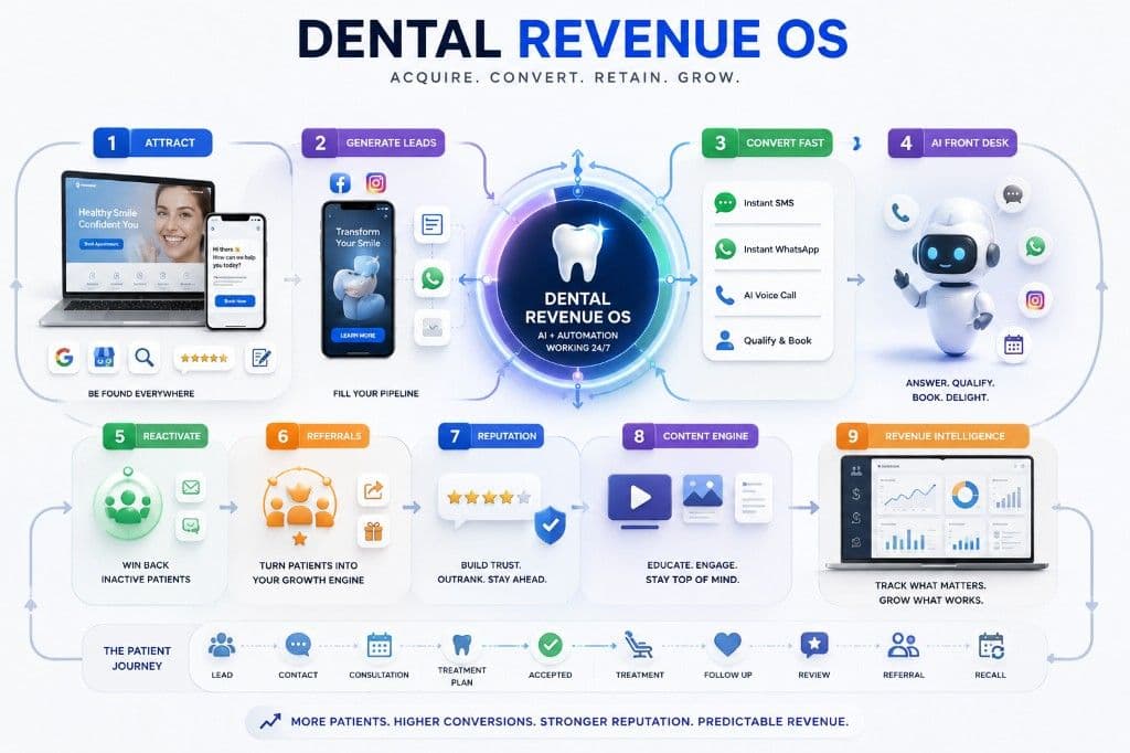 Dental Patient Acquisition System: A PMS-First Stack
